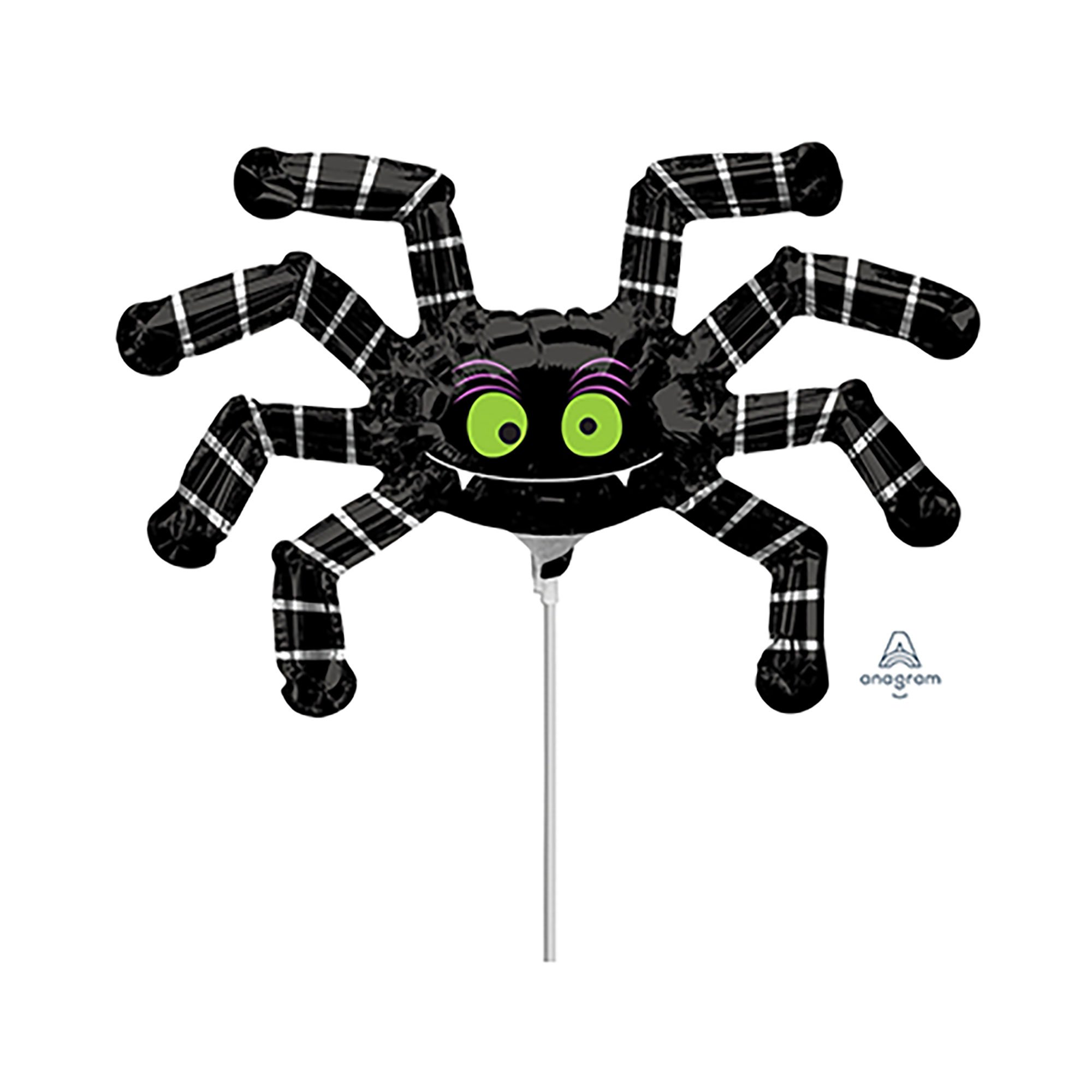 Mini Shape Inflated Striped Spider A30