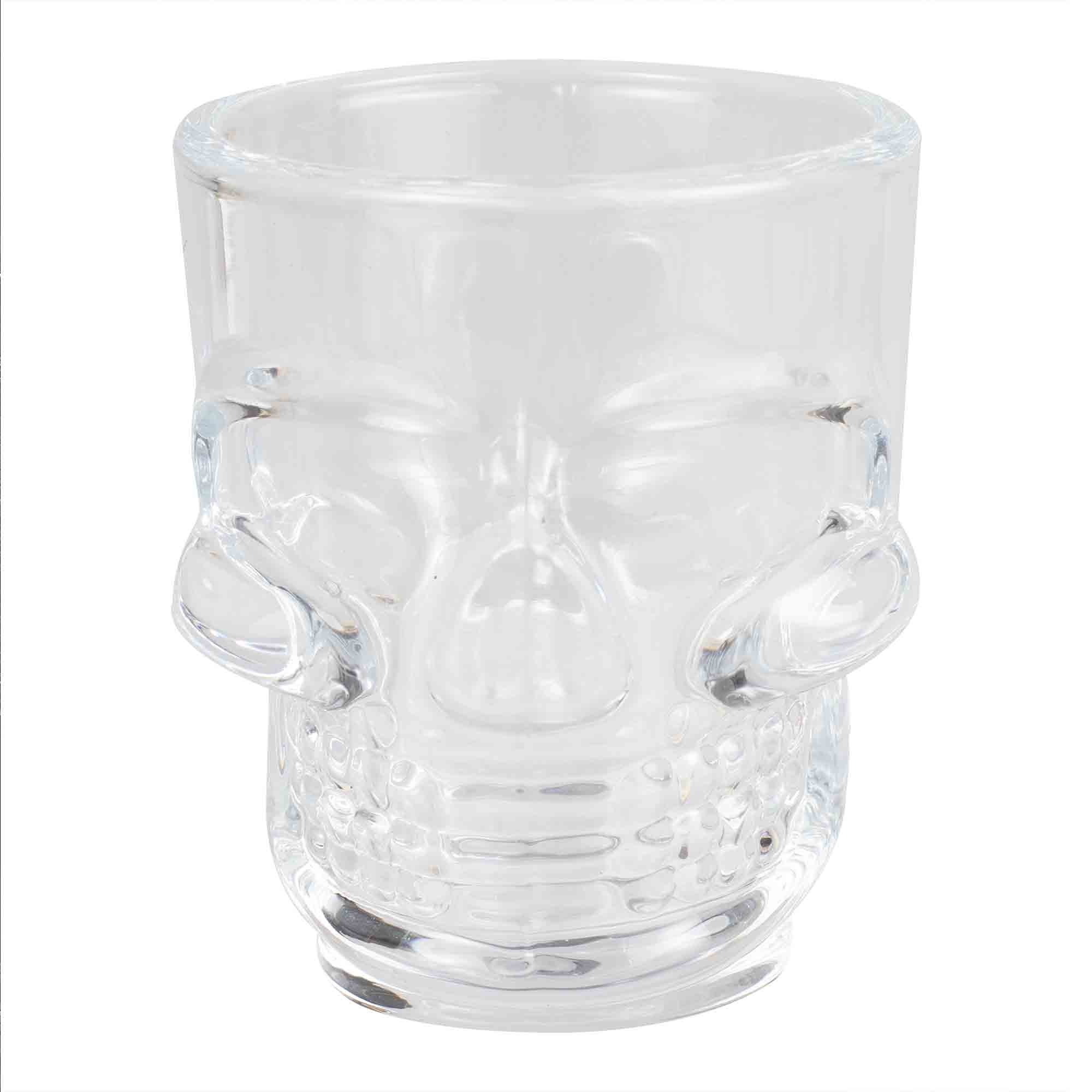 Deadly Soiree Glass Skull Party Shot Glasses