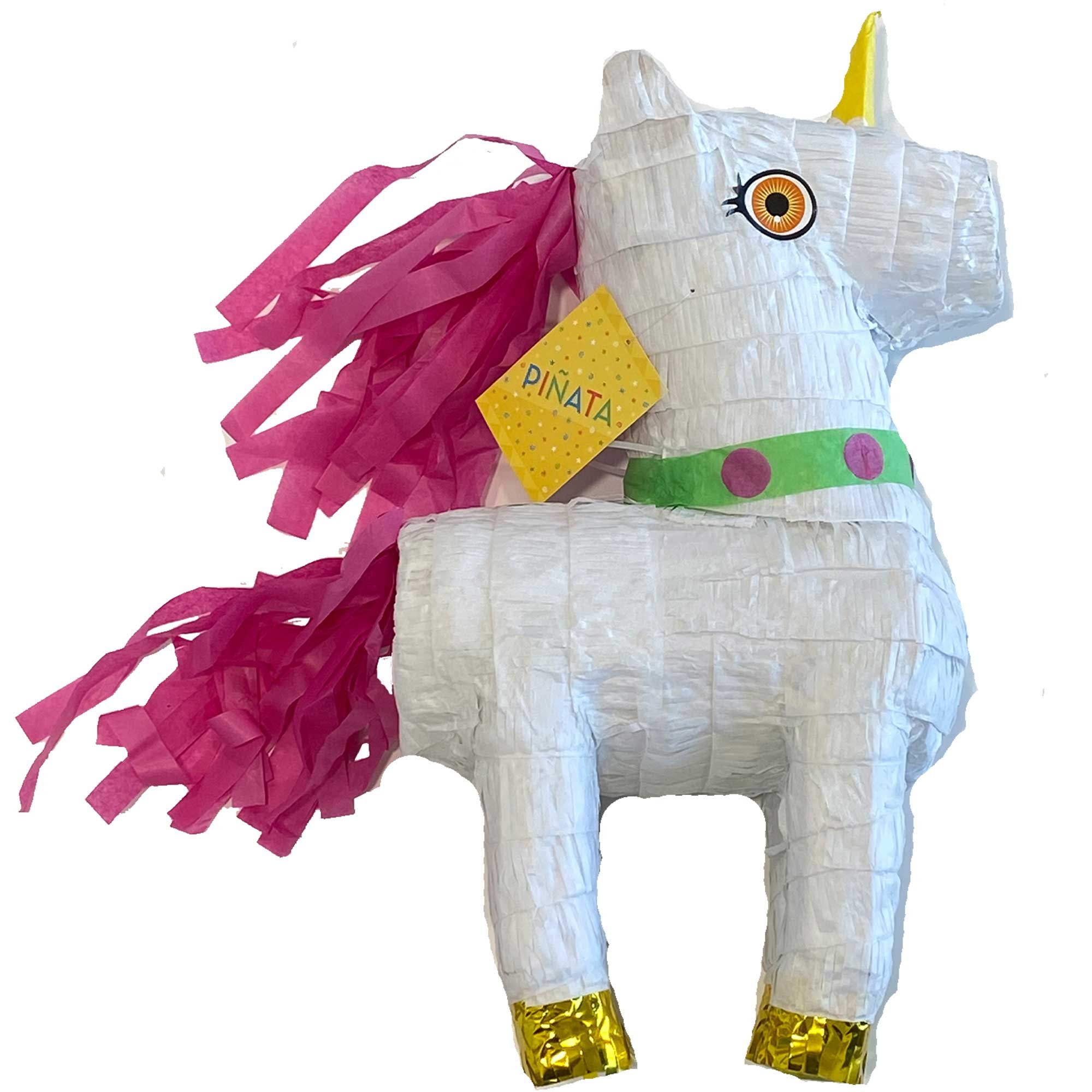 Magical Unicorn 3D Shape Pull String Pinata