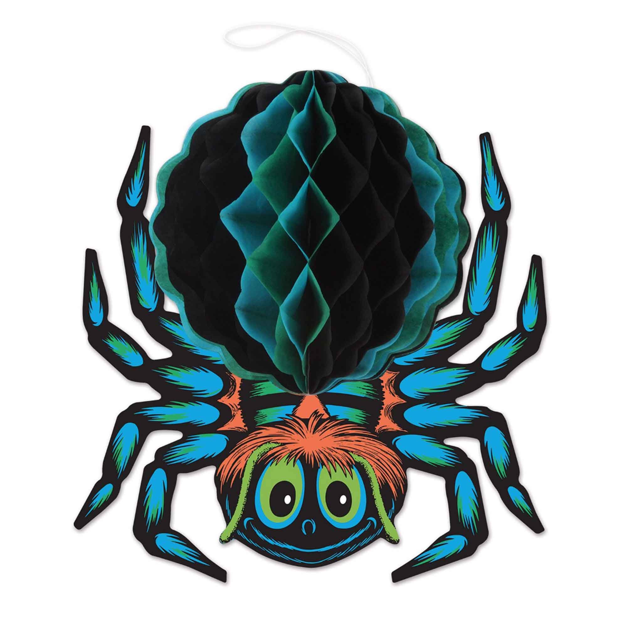 Beistle Vintage Halloween Hanging Tissue Spider