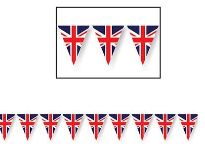 Beistle Pennant Flag Banner British Union Jack