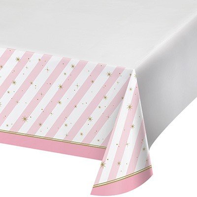 Twinkle Toes Tablecover Plastic Border Print 137cm x 259cm