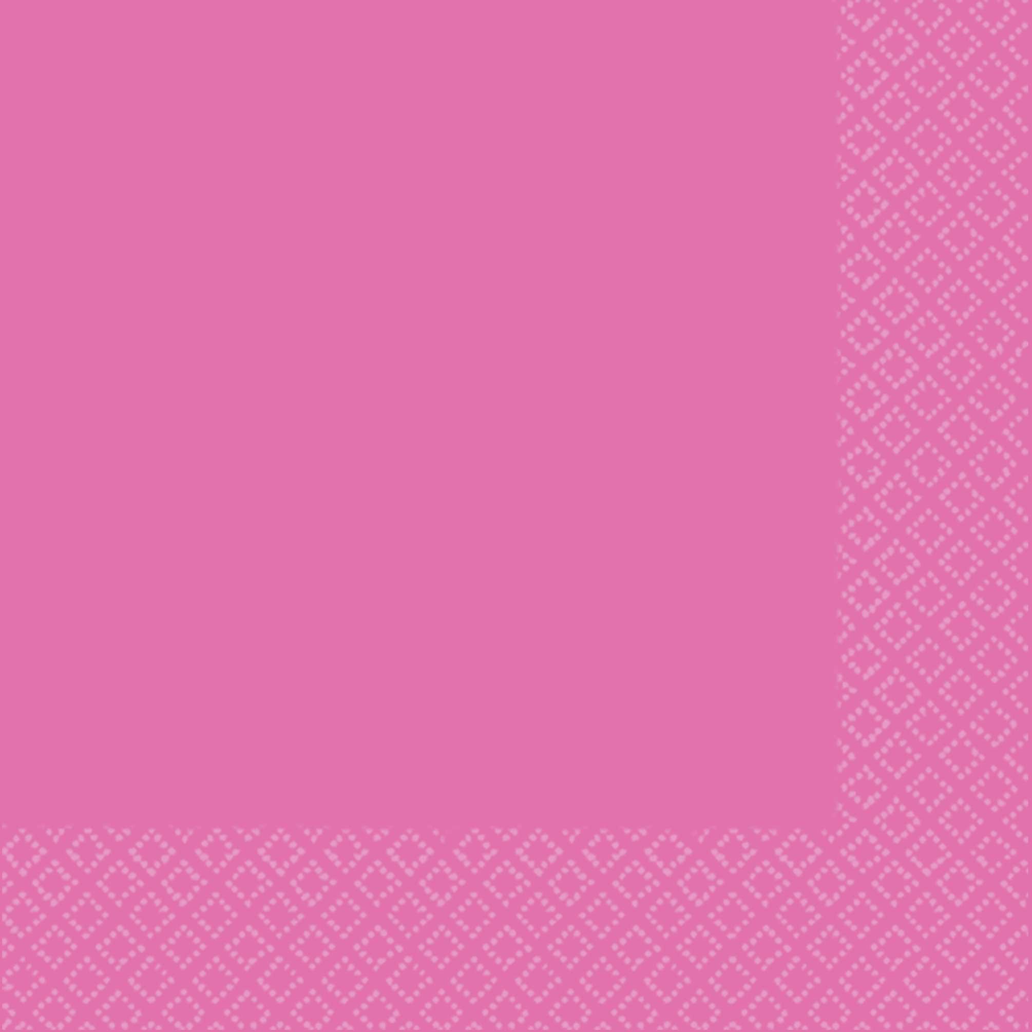 Lunch Napkins 40 Pack 2 PLY - Bright Pink