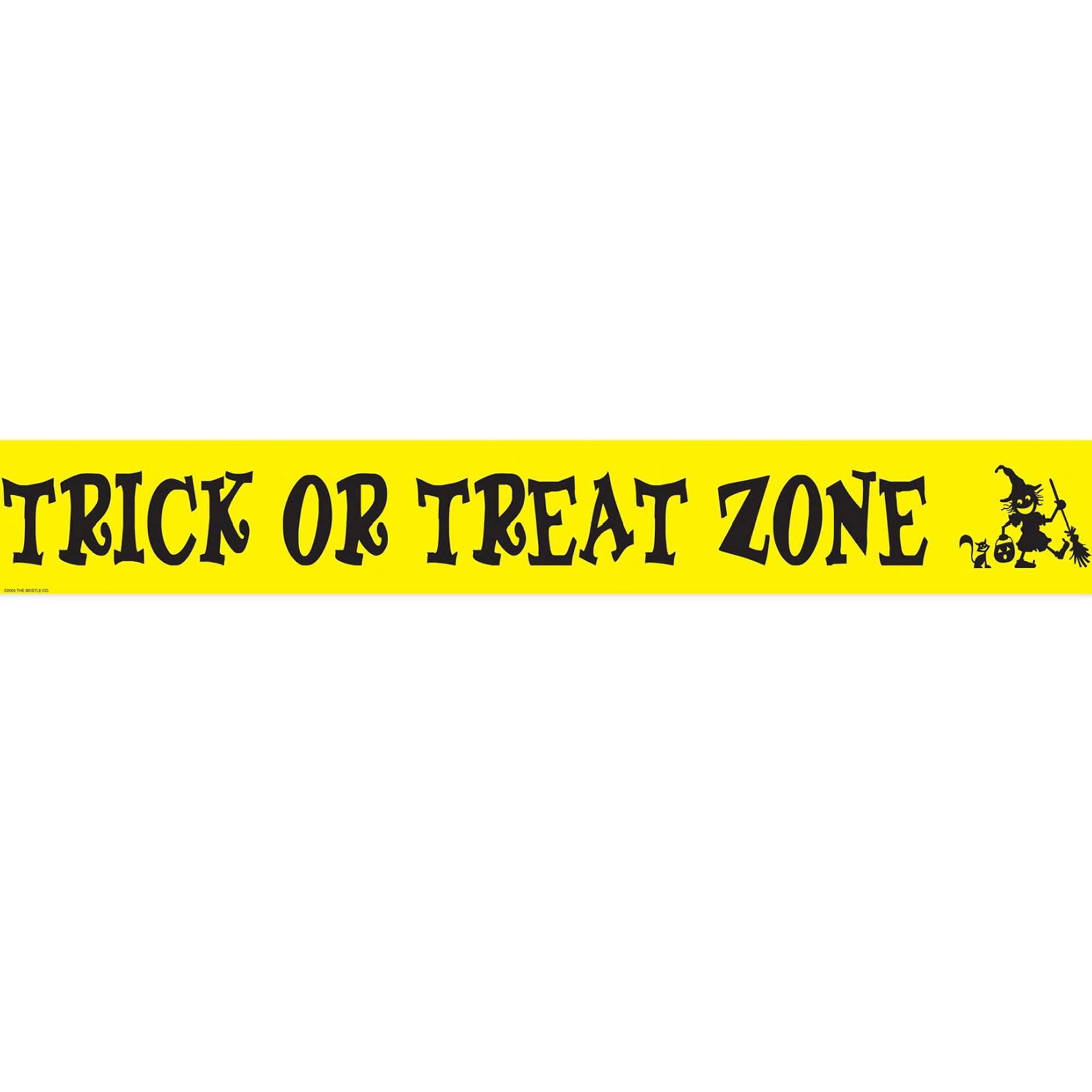 Beistle Trick Or Treat Zone Party Tape