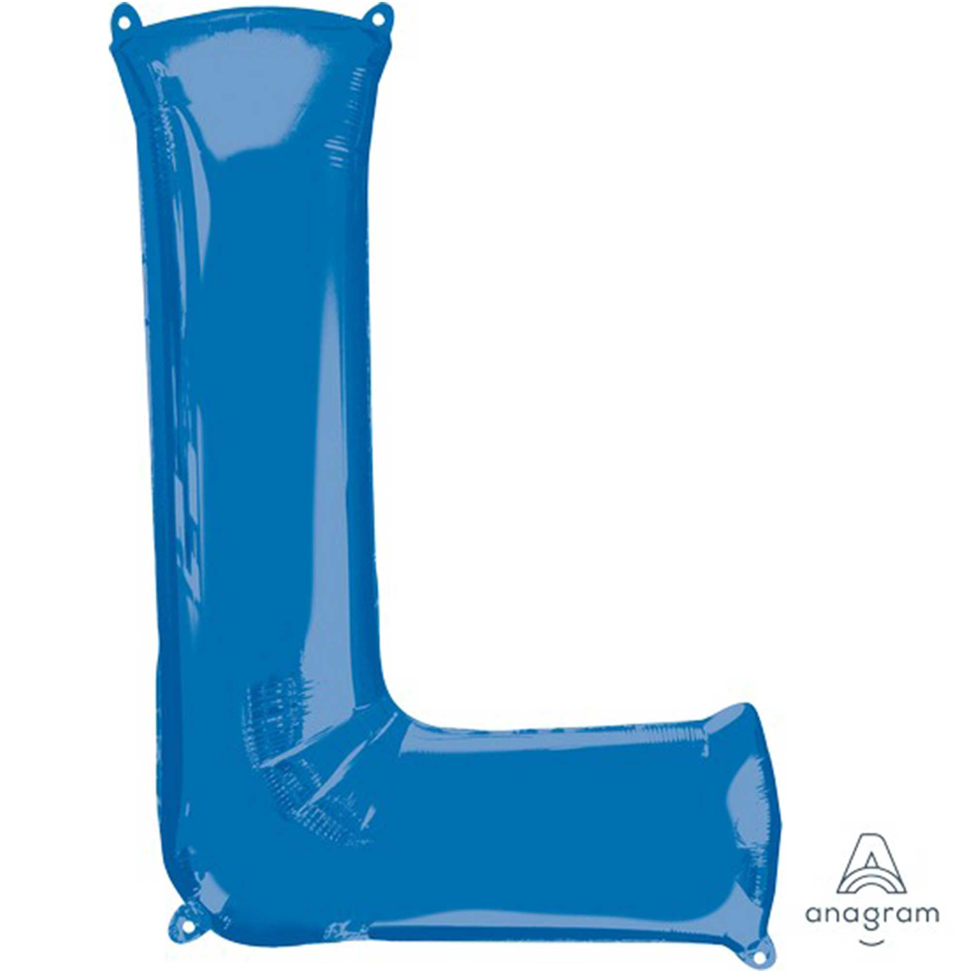 SuperShape Letter L Blue L34