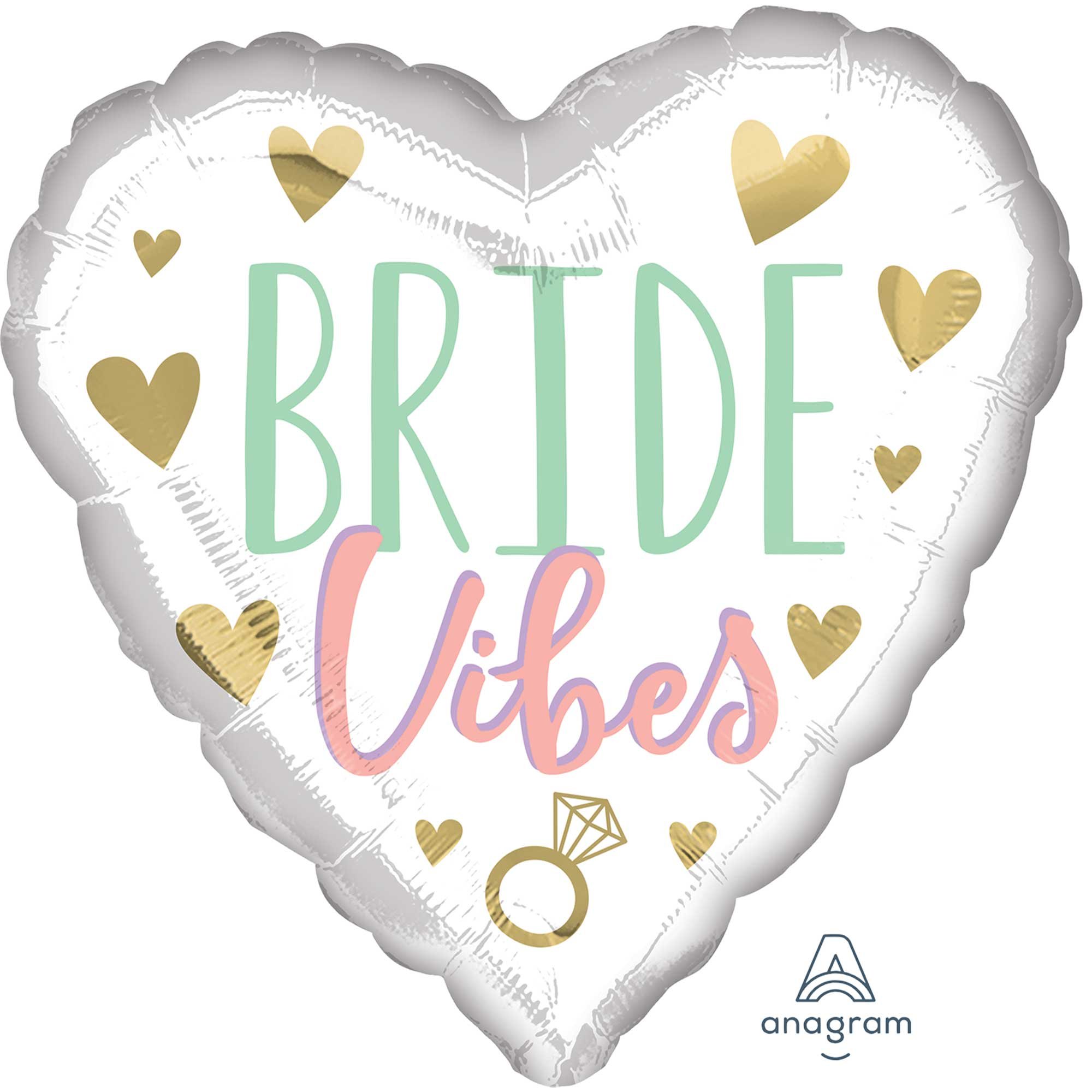 45cm Standard HX Bride Vibes Bridal Shower S40