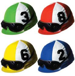Beistle Jockey Helmets Cutouts