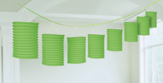 Paper Lantern Garland-Kiwi