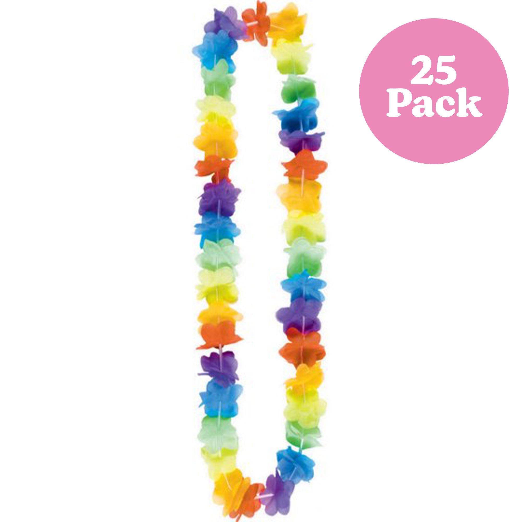 Boxed Rainbow Flower Leis