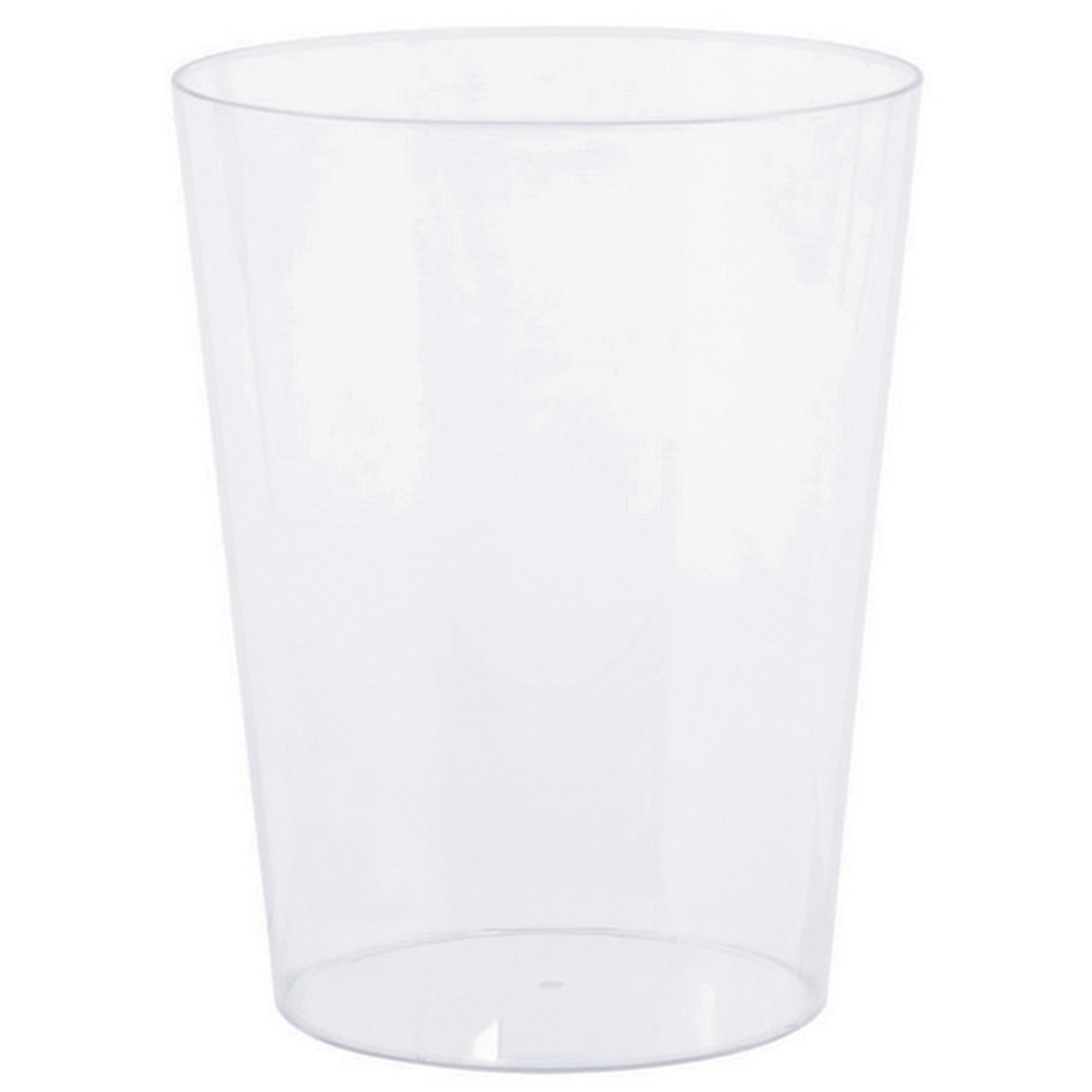 Cylinder Container Clear Plastic Large 19cm