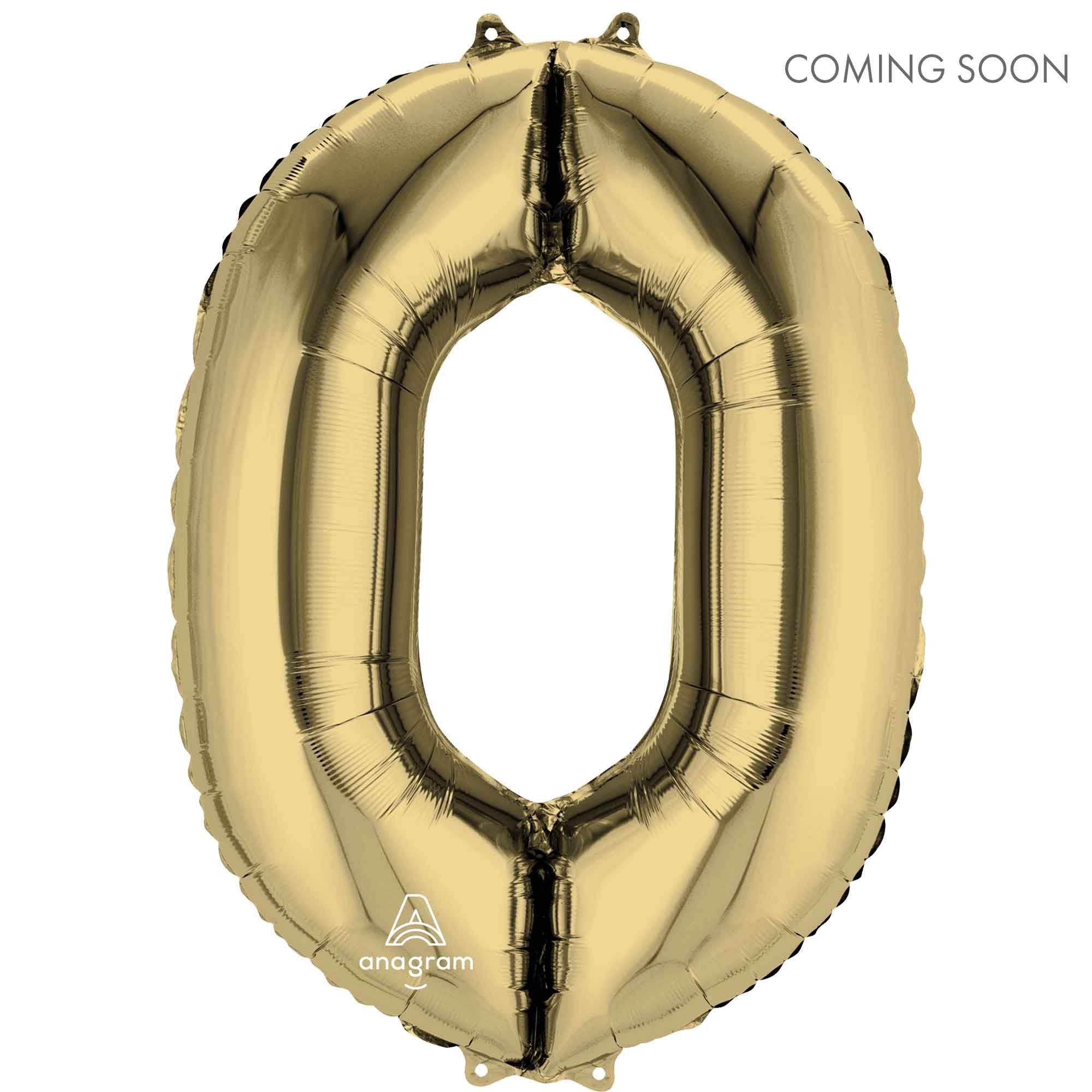 SuperShape Letter O White Gold L34