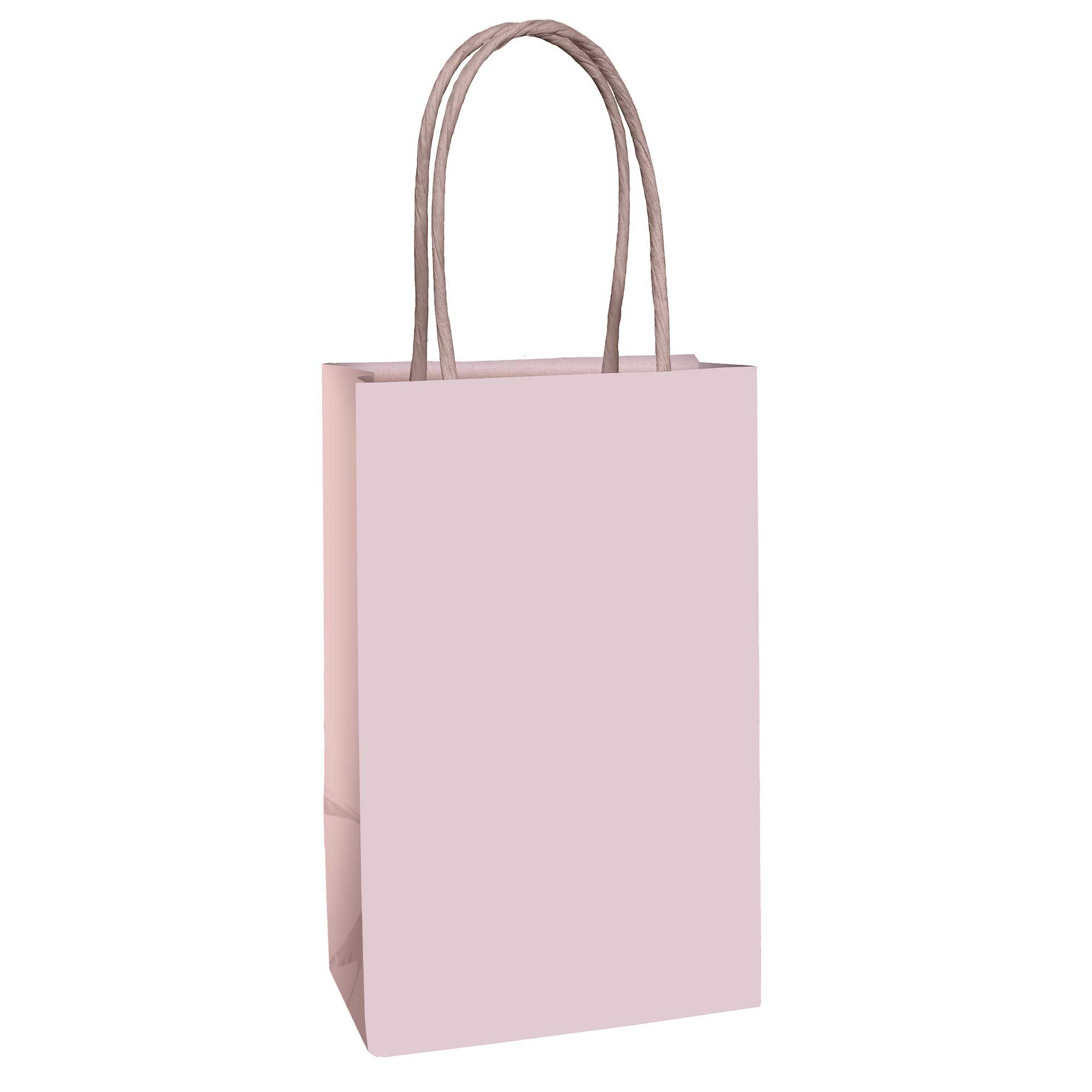 Paper Kraft Bag Pastel Pink