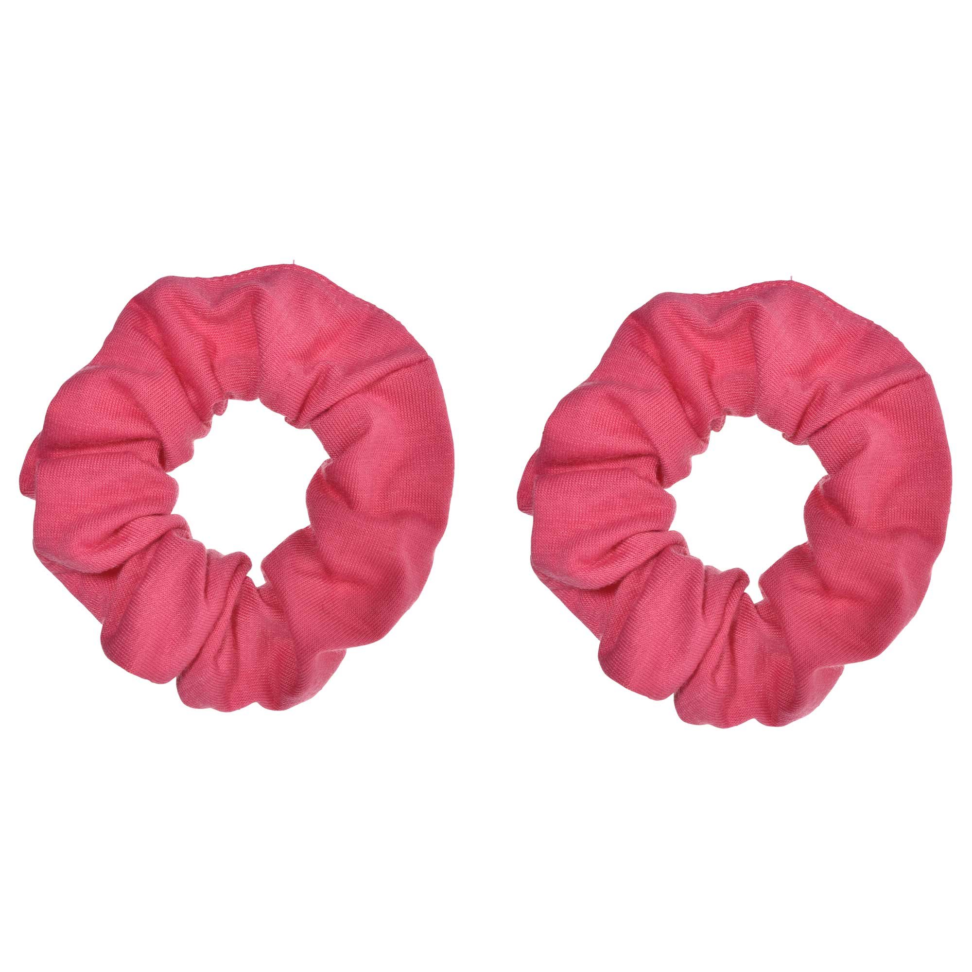 Hair Scrunchies Pink 2PK