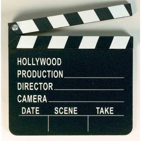 Hollywood Clapboard Die Cut