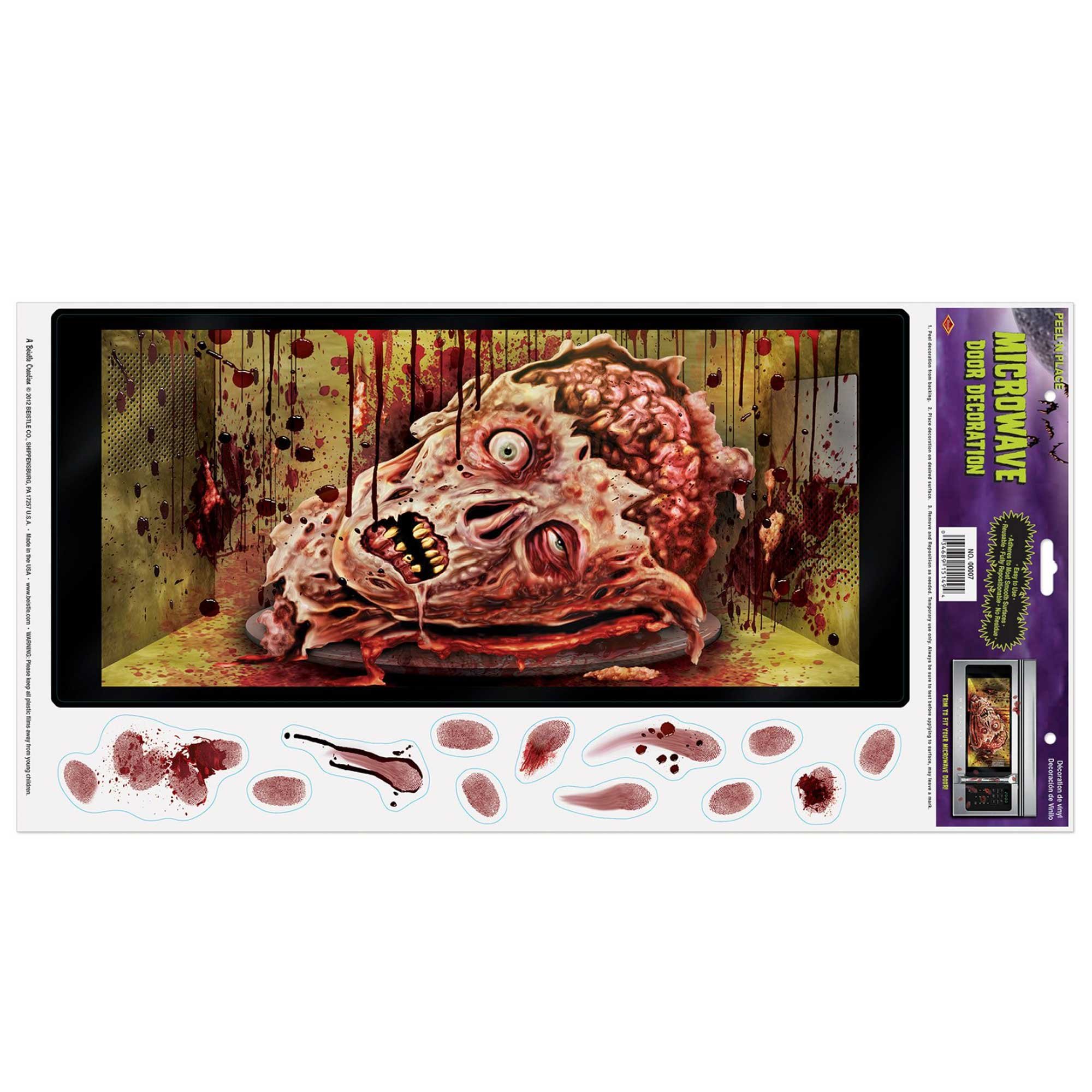 Beistle Halloween Microwave Door Decoration