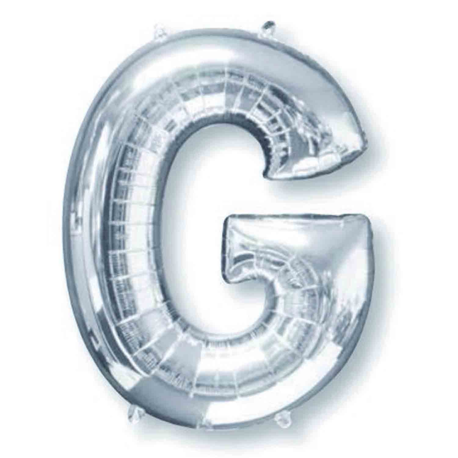 SuperShape Letter G Silver L34