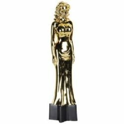 Beistle Awards Night Female Statuette Trophy Decoration