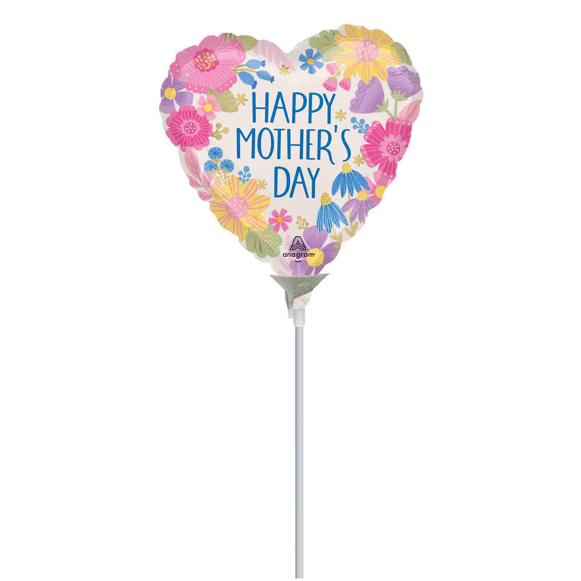 10cm Happy Mother's Day Botanical Lines A10