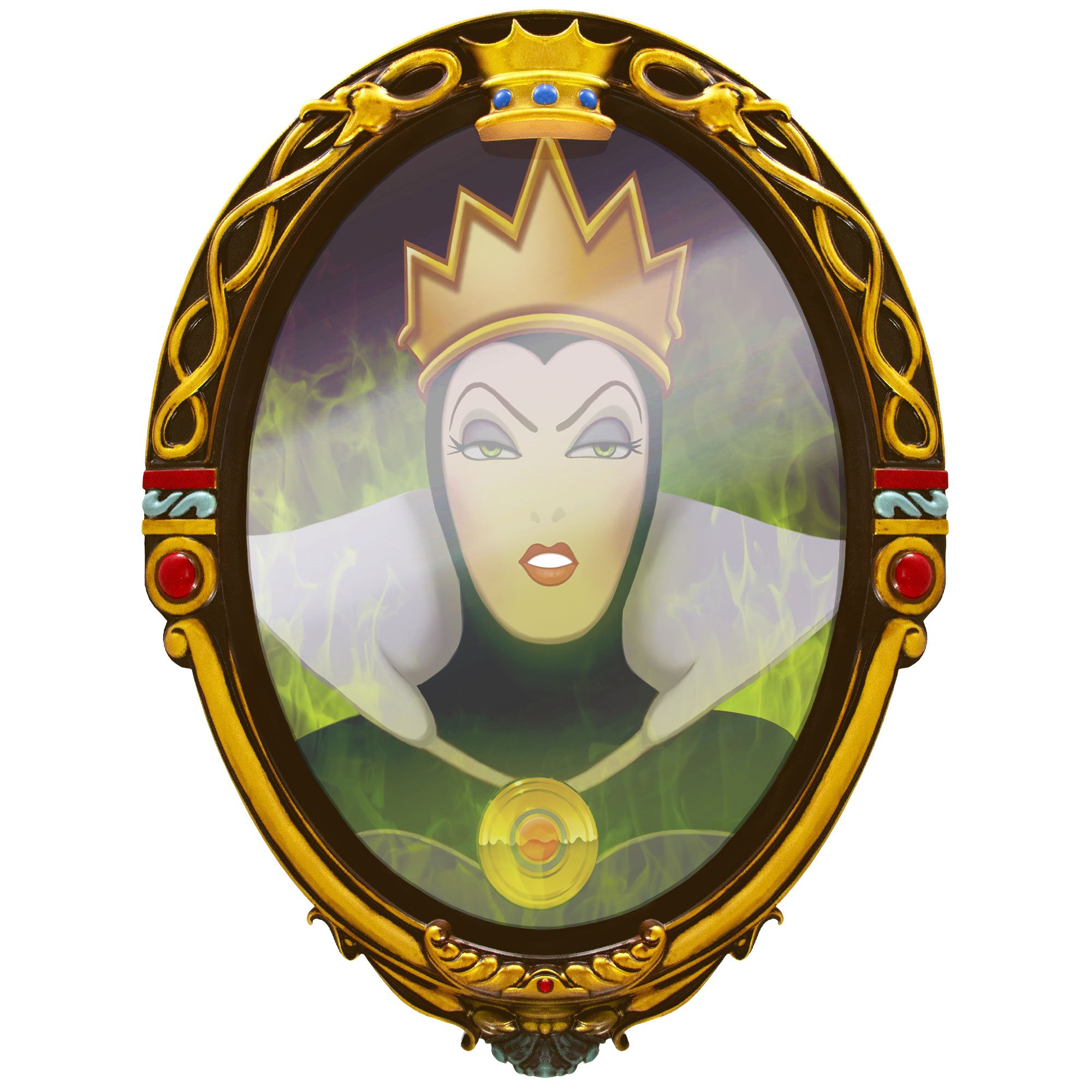 Animatronics Disney Villains Reveal Snow White Mirror