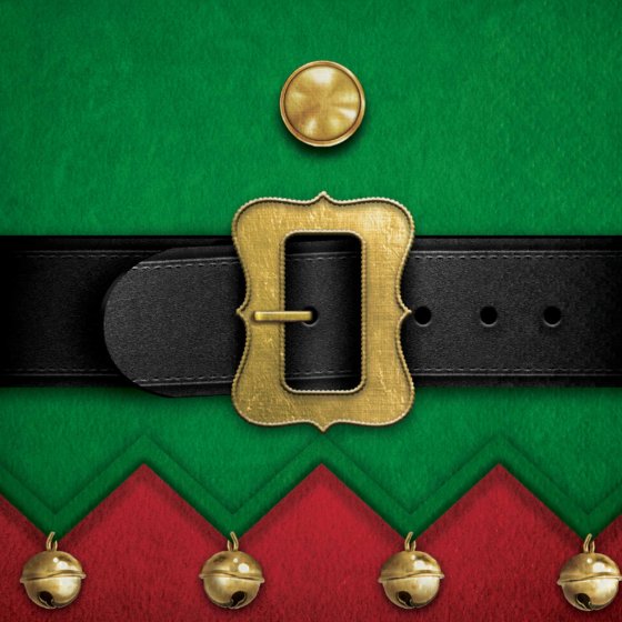 Santa's Suit Beverage Napkins