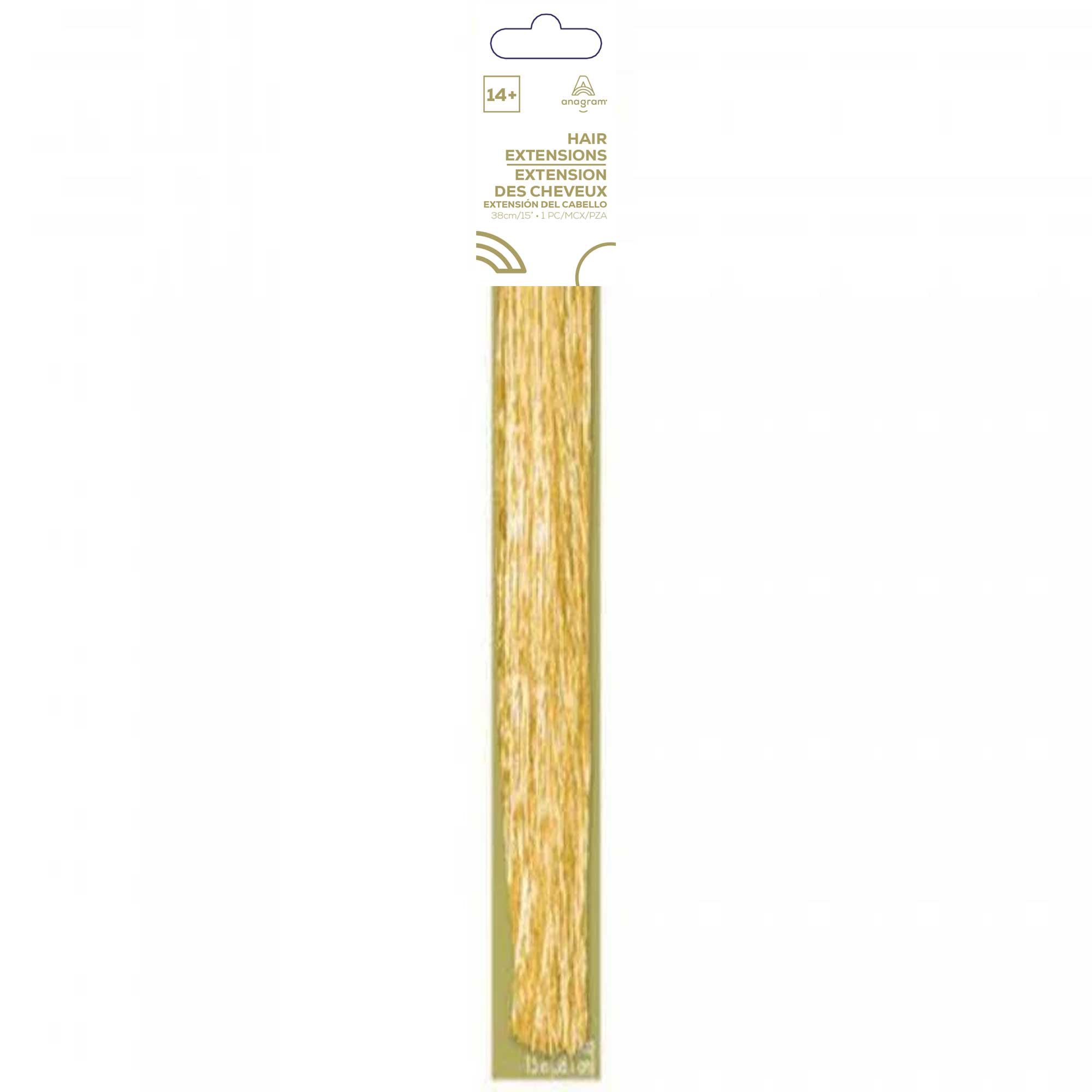 Team Spirit Hair Extensions Gold 14+