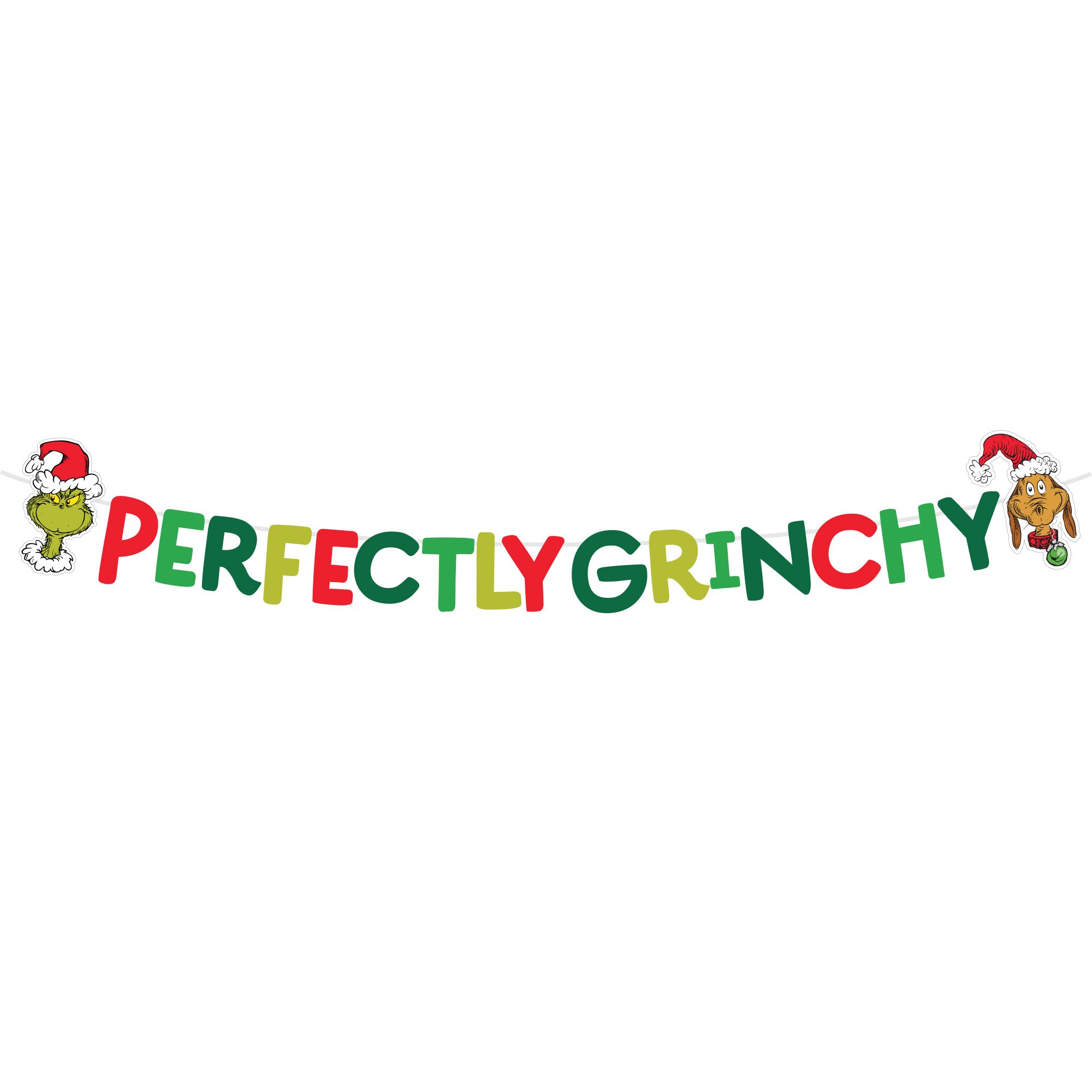 Dr. Seuss The Grinch Ribbon Garland