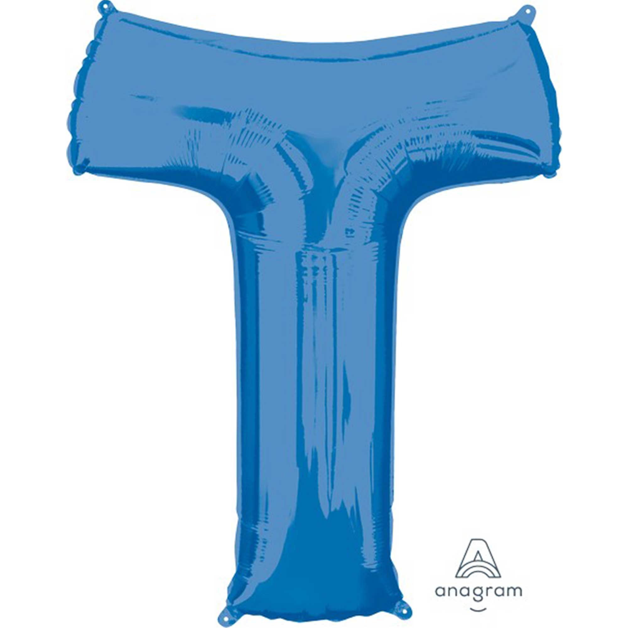 SuperShape Letter T Blue L34