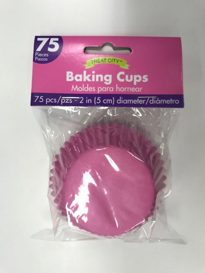 Cupcake Cases Bright Pink
