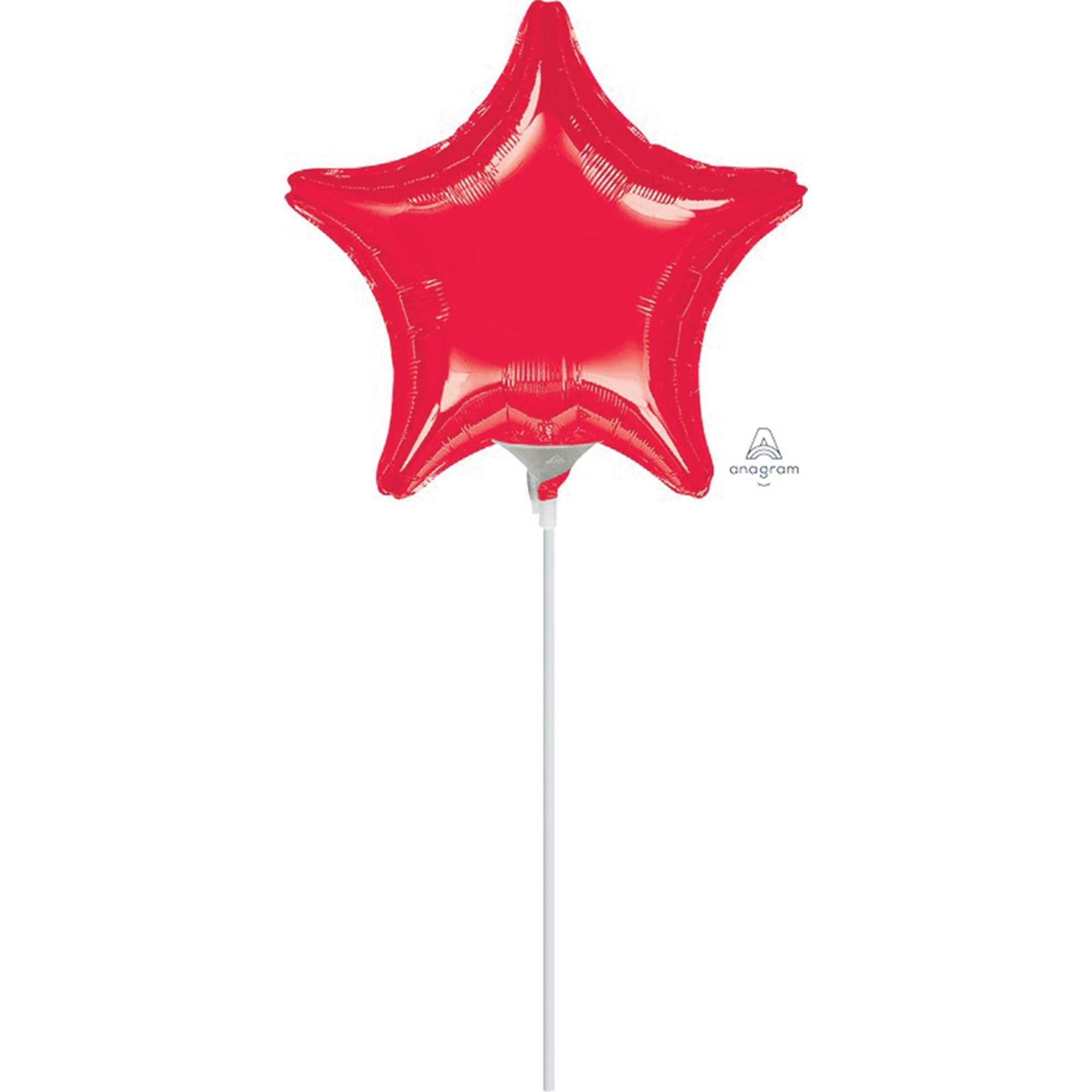22cm Inflated Star Red Star A10