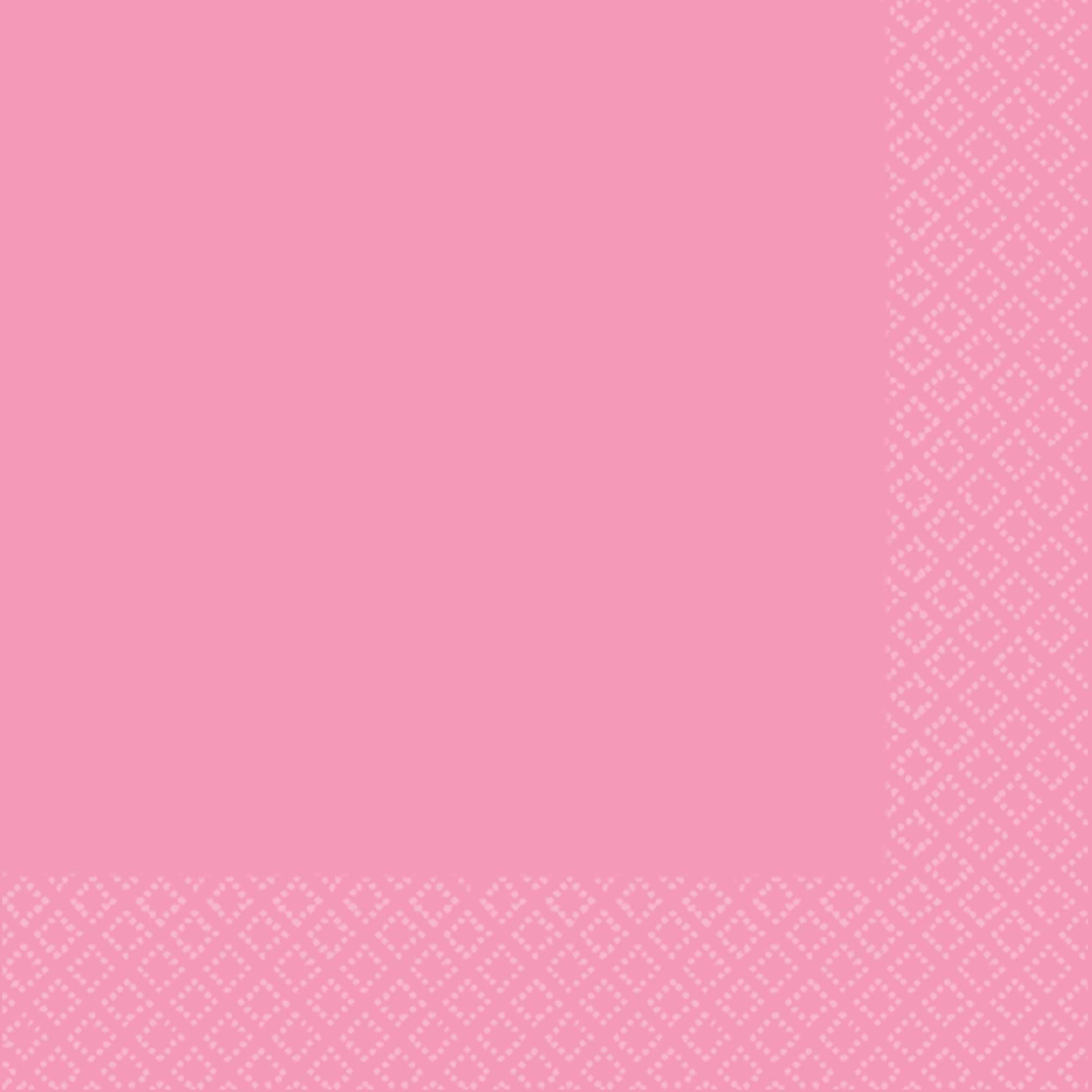 Beverage Napkins 40 Pack 2 PLY  - New Pink