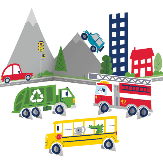 Transportation Time Centrepiece