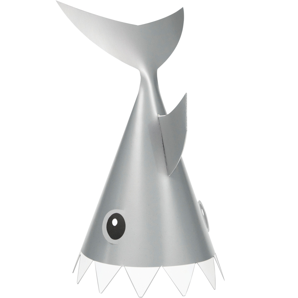 Shark Party Shaped Party Hats