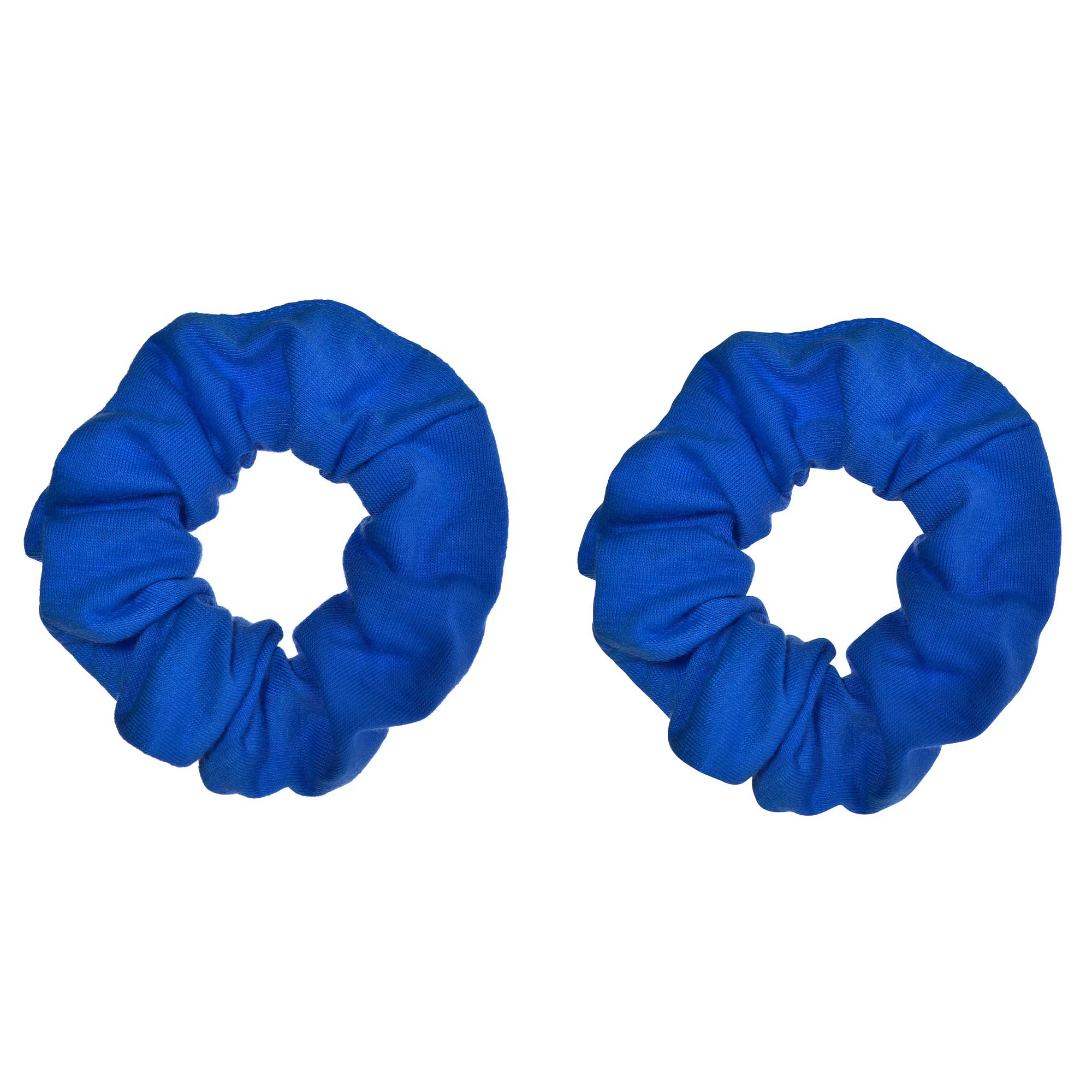 Hair Scrunchies Blue 2PK