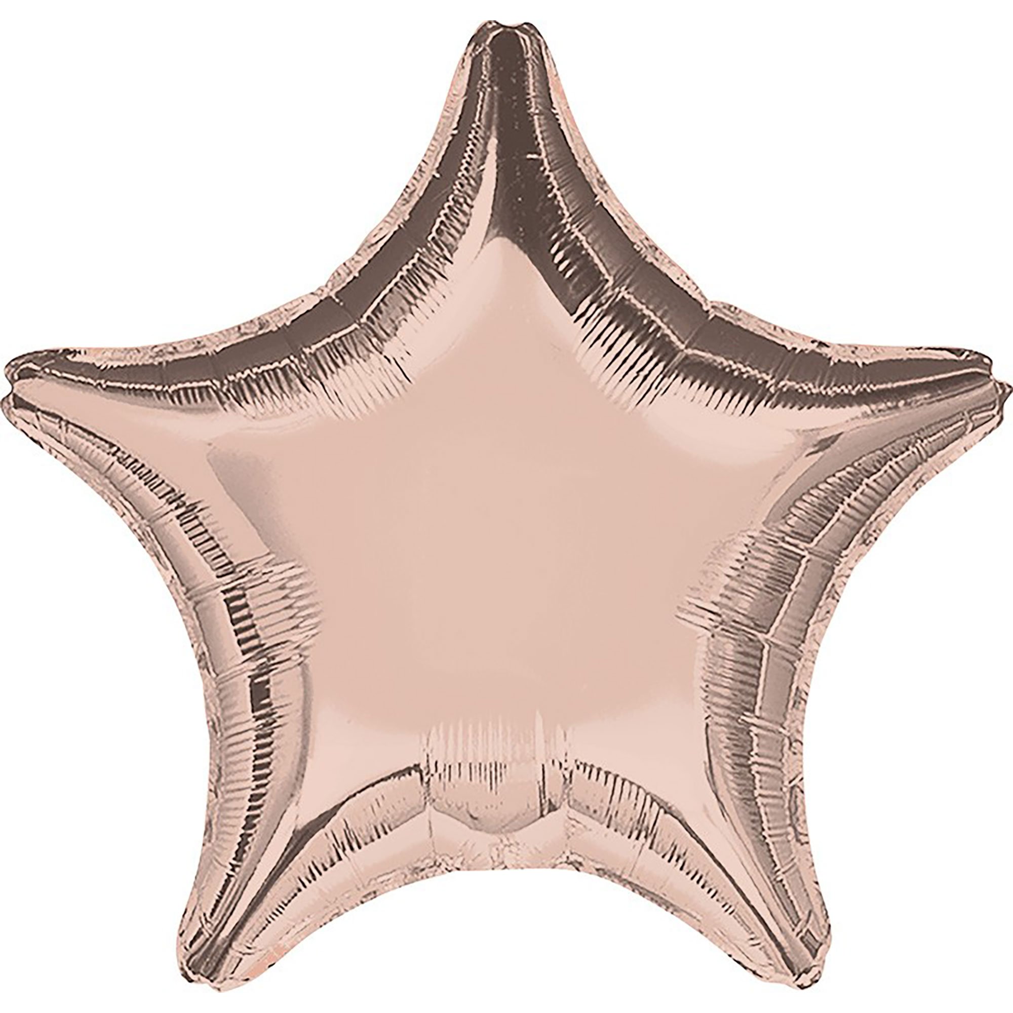 22cm Inflated Star Rose Gold A10