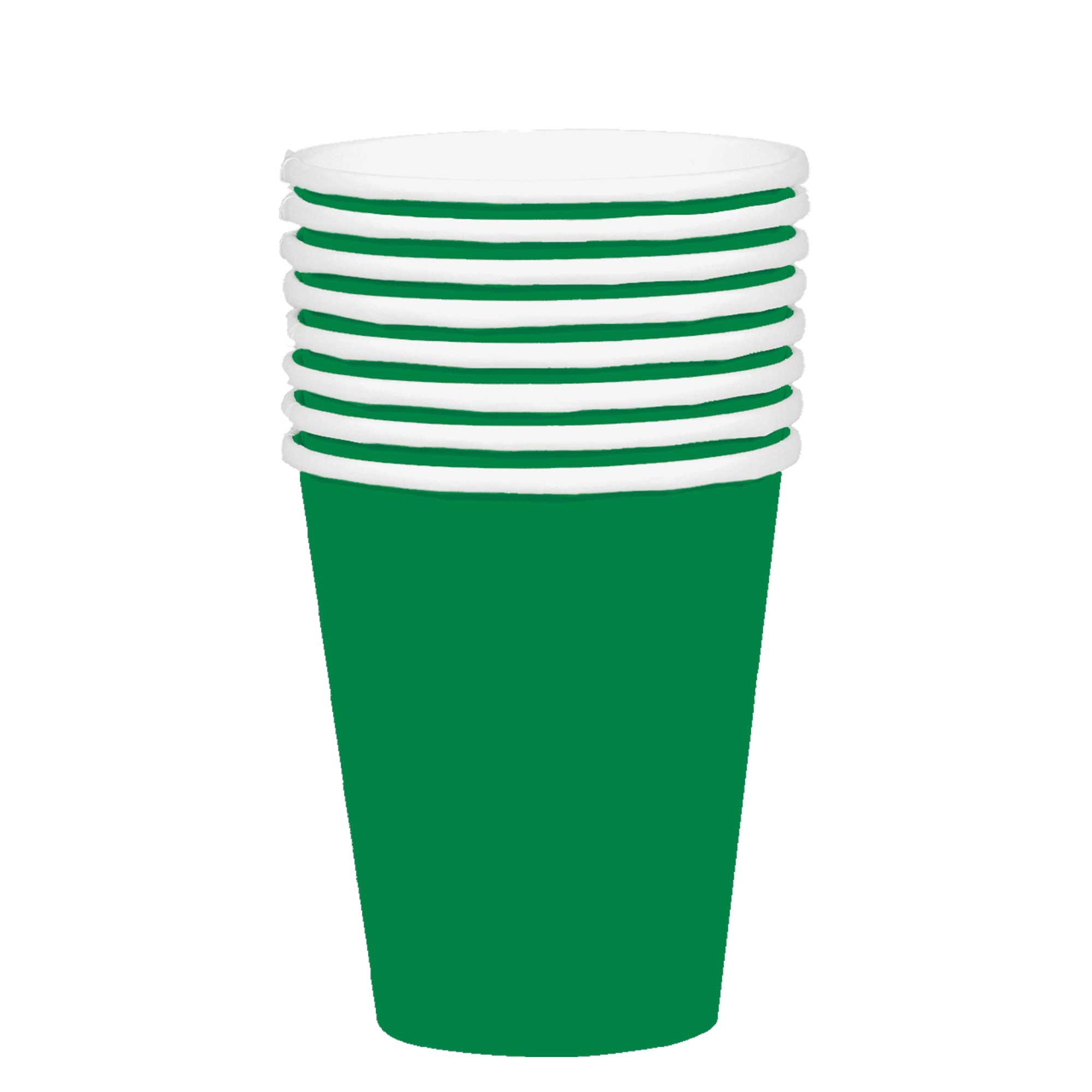 354ml Paper Cups 20 Pack- Festive Green HC